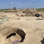 02.08.2024. Wilczyce. Prace archeologoiczne / Fot. Grażyna Szlęzak - Radio Kielce