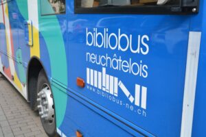 Bibliobus z Neuchatel w Szwajcarii / Fot. Dariusz Kowalczyk