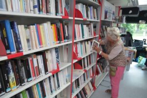 Bibliobus z Neuchatel w Szwajcarii / Fot. Dariusz Kowalczyk