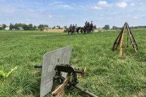 18.08.2024. Modliborzyce. Widowisko „Pierwsi w drodze do niepodległej”. / Fot. Patryk Wójcik - Radio Kielce