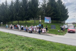 18.08.2024. Modliborzyce. Widowisko „Pierwsi w drodze do niepodległej”. / Fot. Patryk Wójcik - Radio Kielce