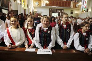 04.08.2024. Górno. Uroczystości upamiętniające 80. rocznicę pacyfikacji mieszkańców gminy Daleszyce, Górno i Bieliny / Fot. Jarosław Kubalski - Radio Kielce