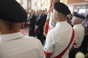 04.08.2024. Górno. Uroczystości upamiętniające 80. rocznicę pacyfikacji mieszkańców gminy Daleszyce, Górno i Bieliny / Fot. Jarosław Kubalski - Radio Kielce