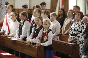 04.08.2024. Górno. Uroczystości upamiętniające 80. rocznicę pacyfikacji mieszkańców gminy Daleszyce, Górno i Bieliny / Fot. Jarosław Kubalski - Radio Kielce