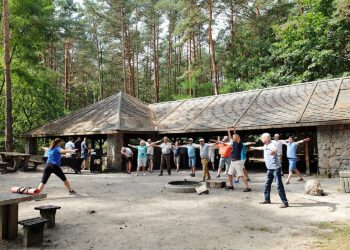 25.08.2024. Kielce. Spotkanie profilaktyczno - rekreacyjne Stowarzyszenia Mężczyzn z Chorobami Prostaty „Gladiator” na Stadionie Leśnym / Fot. Jarosław Kubalski - Radio Kielce