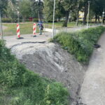 Przejazd od ulicą Ogrodową zostanie odbudowany - Radio Kielce 26.08.2024. Kielce. Zniszczona ścieżka rowerowa. / Fot. Jarosław Kubalski - Radio Kielce