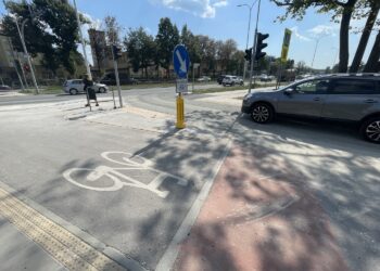 30.08.2024. Kielce. Skrzyżowanie alei Solidarności z ulicą Niską / Fot. Jarosław Kubalski - Radio Kielce