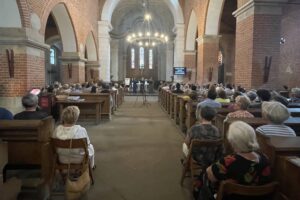 04.08.2024. Sandomierz. Koncert Trinus Ensemble / Fot. Grażyna Szlęzak - Radio Kielce