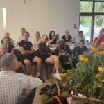 07.08.2024. Śródborze. Spotkanie mieszkańców w sprawie kopalni / Fot. Grażyna Szlęzak - Radio Kielce