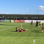 Kanonada w Ostrowcu. W derbach regionu KSZO rozgromił Czarnych - Radio Kielce 10.08.2024. Ostrowiec Świętokrzyski. Betclic 3. Liga. KSZO Ostrowiec - Czarni Połaniec / Fot. Kamil Król - Radio Kielce