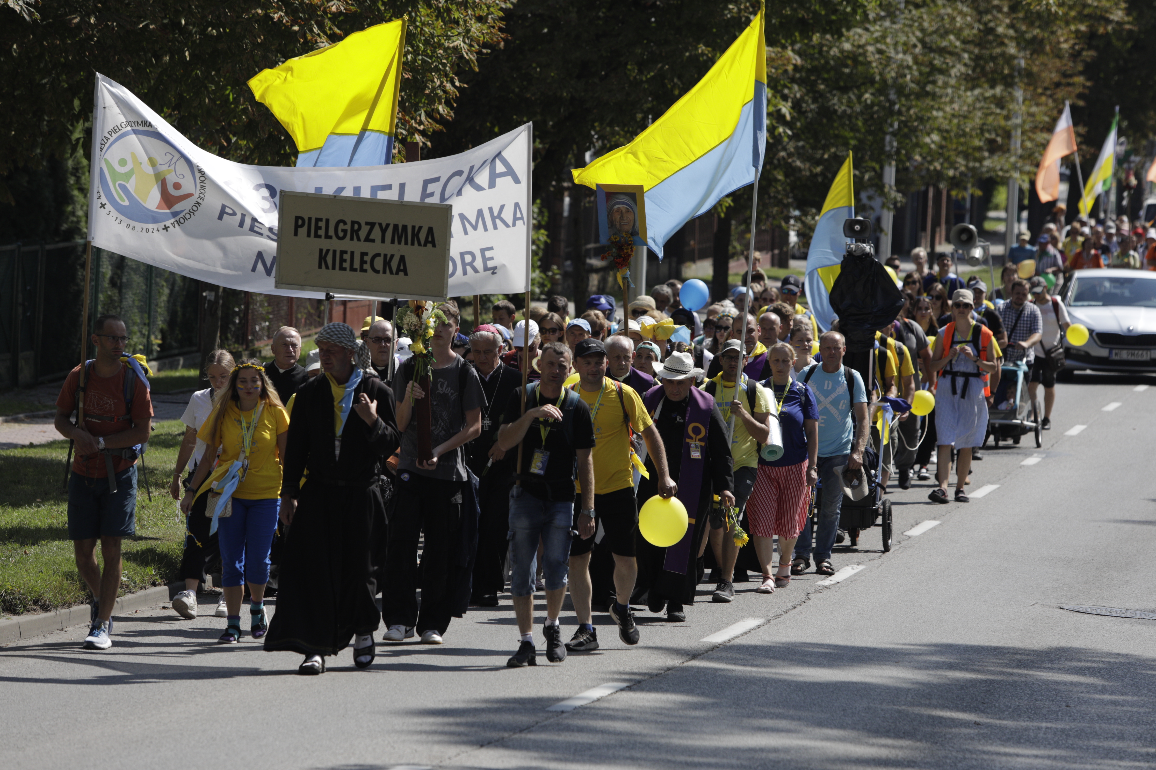Pątnicy dotarli do Kielc