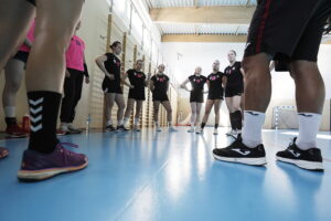 Trening piłkarek ręcznych Suzuki Korona Handball Kielce - Radio Kielce