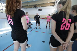 Trening piłkarek ręcznych Suzuki Korona Handball Kielce - Radio Kielce