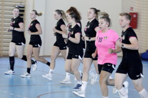 Trening piłkarek ręcznych Suzuki Korona Handball Kielce - Radio Kielce