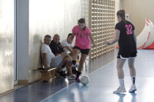 Trening piłkarek ręcznych Suzuki Korona Handball Kielce - Radio Kielce