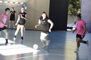 Trening piłkarek ręcznych Suzuki Korona Handball Kielce - Radio Kielce