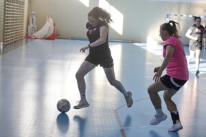 Trening piłkarek ręcznych Suzuki Korona Handball Kielce - Radio Kielce