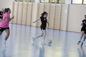 Trening piłkarek ręcznych Suzuki Korona Handball Kielce - Radio Kielce