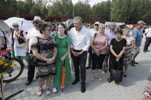 25.08.2024. Łopuszno. Dożynki powiatu kieleckiego. / Fot. Jarosław Kubalski - Radio Kielce