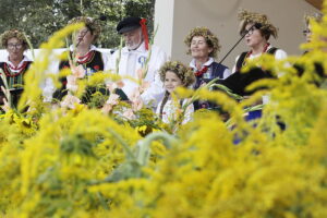 25.08.2024. Łopuszno. Dożynki powiatu kieleckiego. / Fot. Jarosław Kubalski - Radio Kielce