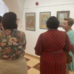 Sandomierz. Galeria „Widnokrąg”. Wystawa artystów z rodziny Młodożeńców / Fot. Grażyna Szlęzak - Radio Kielce