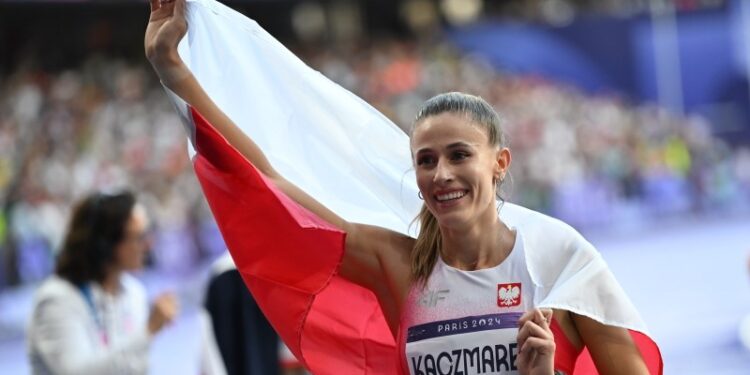 Brązowy medal Kaczmarek w biegu na 400 metrów