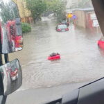 Ostrów Wielkopolski. / Źródło: Sieć Obserwatorów Burz - portal X