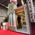 06.09.2024. Kielce. Targi Kielce. Schron firmy ShelterPro prezentowany na targach MSPO / Fot. Marcin Marszałek - Radio Kielce