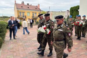 27.09.2024. Ostrowiec Świętokrzyski. 85. rocznica powstania Polskiego Państwa Podziemnego / Fot. Patryk Wójcik - Radio Kielce