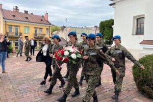 27.09.2024. Ostrowiec Świętokrzyski. 85. rocznica powstania Polskiego Państwa Podziemnego / Fot. Patryk Wójcik - Radio Kielce