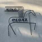 03.09.2024. Koneckie Centrum Kultury. Instalacja z podobizną pegaza autorstwa Filipa Pargieły / Fot. Magdalena Galas-Klusek – Radio Kielce