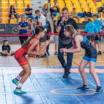 08.09.2024. Kielce. VI Turniej Gór Świętokrzyskich Młodziczek i Młodzików oraz Dzieci w zapasach w stylu wolnym / Fot. Jacek Waldon