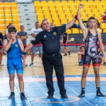 08.09.2024. Kielce. VI Turniej Gór Świętokrzyskich Młodziczek i Młodzików oraz Dzieci w zapasach w stylu wolnym / Fot. Jacek Waldon