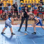 08.09.2024. Kielce. VI Turniej Gór Świętokrzyskich Młodziczek i Młodzików oraz Dzieci w zapasach w stylu wolnym / Fot. Jacek Waldon