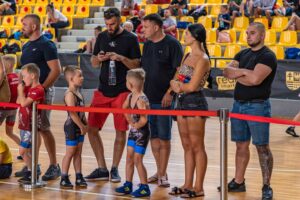 08.09.2024. Kielce. VI Turniej Gór Świętokrzyskich Młodziczek i Młodzików oraz Dzieci w zapasach w stylu wolnym / Fot. Jacek Waldon