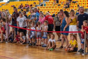 08.09.2024. Kielce. VI Turniej Gór Świętokrzyskich Młodziczek i Młodzików oraz Dzieci w zapasach w stylu wolnym / Fot. Jacek Waldon