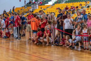 08.09.2024. Kielce. VI Turniej Gór Świętokrzyskich Młodziczek i Młodzików oraz Dzieci w zapasach w stylu wolnym / Fot. Jacek Waldon