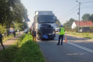 18.09.2024. Podmaleniec. Wypadek / Fot. Policja