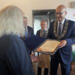 25.09.2024. Sandomierz. Nadanie tytułu Honorowego Obywatela Miasta Sandomierza / Fot. Grażyna Szlęzak - Radio Kielce