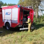 07.09.2024. Sarnówek Mały. Pożar / Fot. Ratownictwo Powiatu Ostrowieckiego