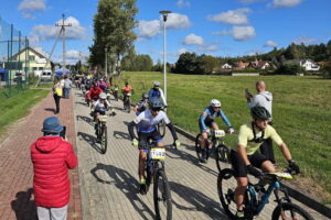 29.09.2024. Miedziana Góra. Zawody z cyklu Świętokrzyskie MRB Cross Maraton. / Fot. Maciej Makuła - Radio Kielce