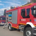 30.09.2024. Psary, powiat włoszczowski. Pożar / Fot. OSP Secemin