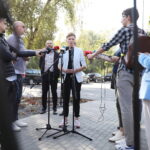 23.09.2024. Kielce. Konferencja prasowa / Fot. Wiktor Taszłow - Radio Kielce