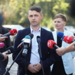 23.09.2024. Kielce. Konferencja prasowa. Na zdjęciu: Karol Nowakowski - pełniący obowiązki dyrektora MZD / Fot. Wiktor Taszłow - Radio Kielce