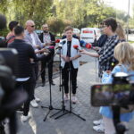 23.09.2024. Kielce. Konferencja prasowa / Fot. Wiktor Taszłow - Radio Kielce