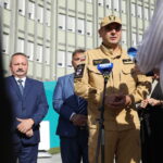 24.09.2024. Kielce. Świętokrzyski Urząd Wojewódzki w Kielcach. Konferencja prasowa dotycząca pomocy dla powodzian / Fot. Wiktor Taszłow - Radio Kielce