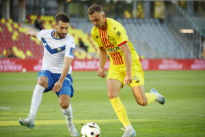 25.09.2024. Kielce. Mecz pierwszej rundy piłkarskiego Pucharu Polski: Korona Kielce - Stal Mielec / Fot. Wiktor Taszłow - Radio Kielce