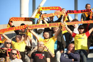 25.09.2024. Kielce. Mecz pierwszej rundy piłkarskiego Pucharu Polski: Korona Kielce - Stal Mielec / Fot. Wiktor Taszłow - Radio Kielce