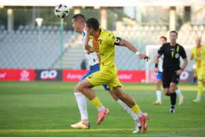 25.09.2024. Kielce. Mecz pierwszej rundy piłkarskiego Pucharu Polski: Korona Kielce - Stal Mielec / Fot. Wiktor Taszłow - Radio Kielce