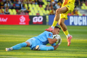 25.09.2024. Kielce. Mecz pierwszej rundy piłkarskiego Pucharu Polski: Korona Kielce - Stal Mielec / Fot. Wiktor Taszłow - Radio Kielce